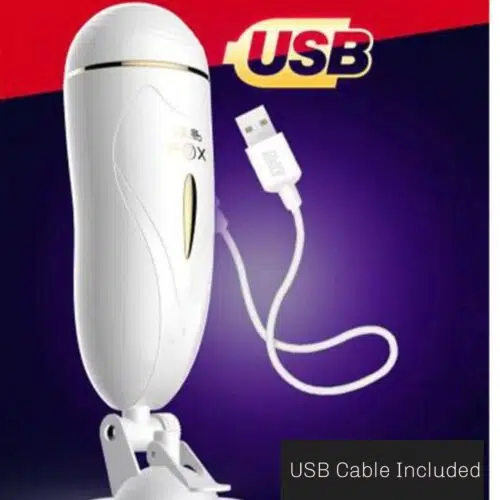 FOX Vibrating Mastrubator USB Charged Adult Luxury