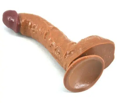 FAAK DILDO (Brown) Dildo Sex Toy Adult Luxury 