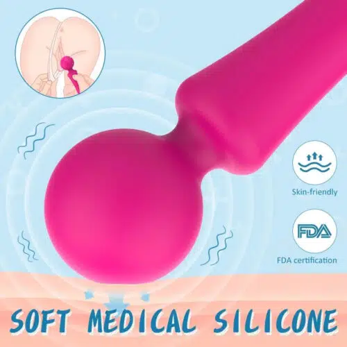 Fantacy Wand & Massager Soft Medical Silicone Sex Toys Adult Luxury