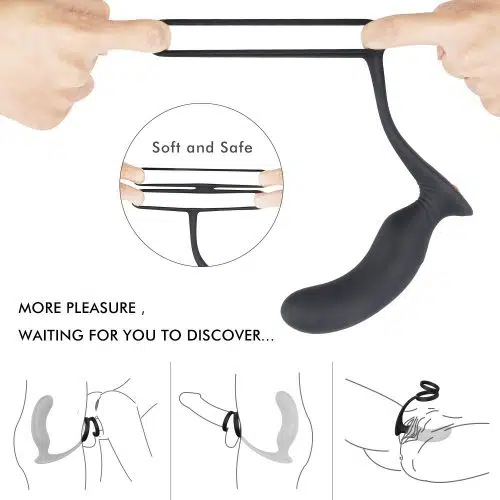 Fantasy 3 in 1 Remote Control Prostate Massager Adult Luxury