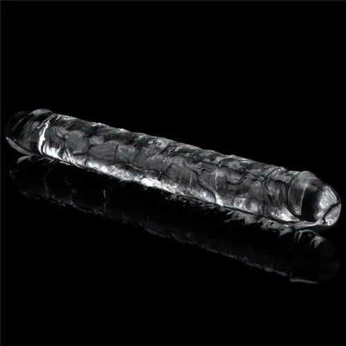 Flawless Clear Double Dildo Adult Luxury