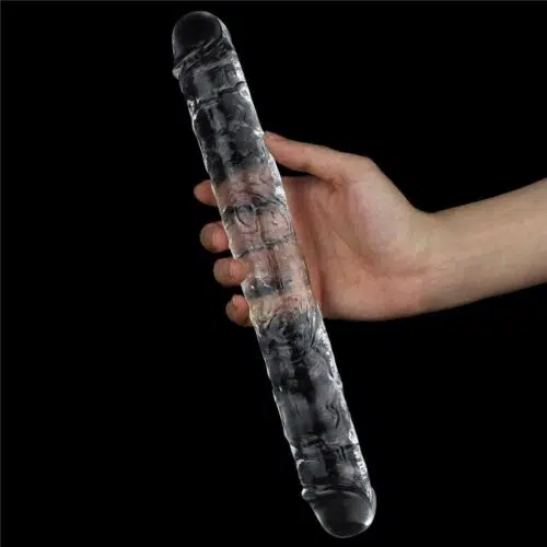 Flawless Clear Double Dildo Adult Luxury