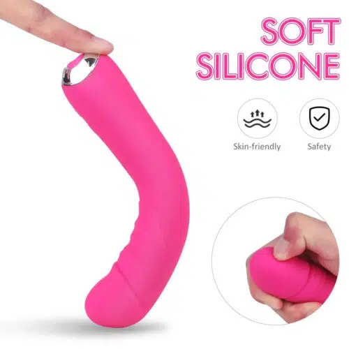 Forever Young Heating G- Spot Vibrator Soft Silicone Vibrator adult Luxury