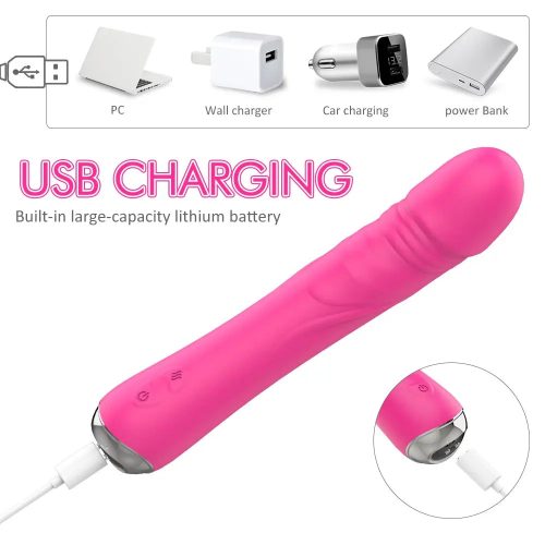 Forever Young Heating G- Spot Vibrator Power Charging adult Luxury
