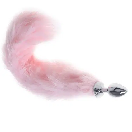 Fox Tail Anal Butt Plug (Pink) Adult Luxury