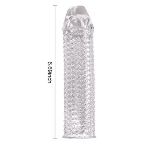 Mega Mighty Extender by 70% Phil Clear Penis Sleeve Adult Luxury