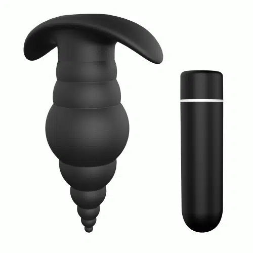 3 in 1 Rotating Vibrating Anal Butt Plug Adult Luxury