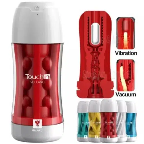 Galaku Touch In Male Masturbator Cup ( Red) Adult Luxury