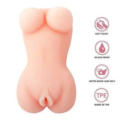 Handheld Sex Doll (Vagina and Anal) Masturbator Adult Luxury