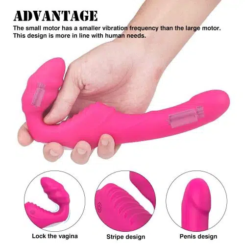 3 in 1 Vibe Pro (Pink) Remote control Vibrator Adult Luxury