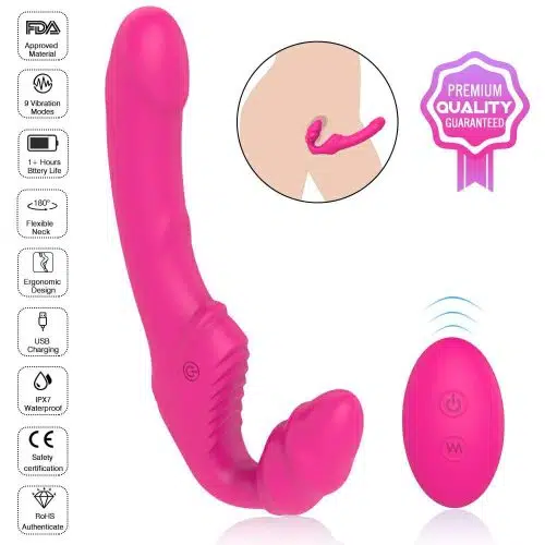 3 in 1 Vibe Pro (Pink) Remote control Vibrator Adult Luxury
