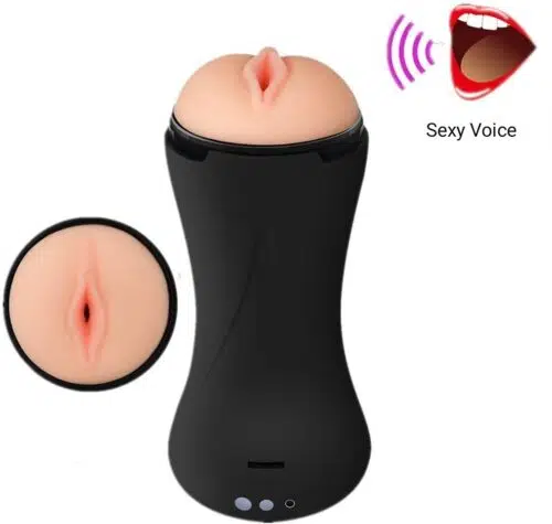 Intelligent Voice Vibrating Male Masturbator Adult Luxury