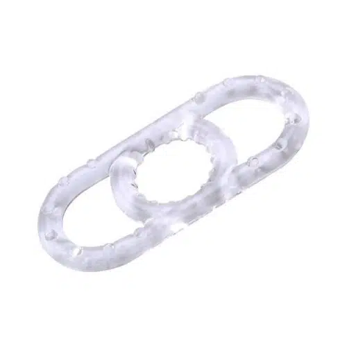 Invisible Tripple Cock and Ball Ring Adult Luxury