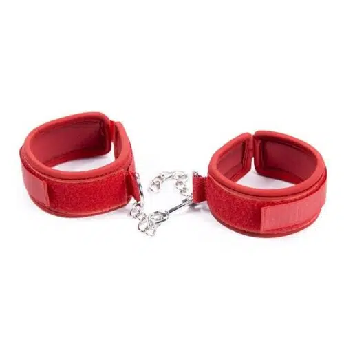 KINK Sponge Adjustable Hand or Ankle Cuffs (red) Adult Luxury