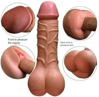 King Cock Penis Enlargement Sleeve ( Flesh Color) Adult Luxury