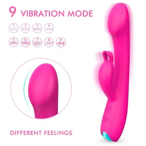 LED Luxury Rabbit Vibrator (Pink) Adult Luxury