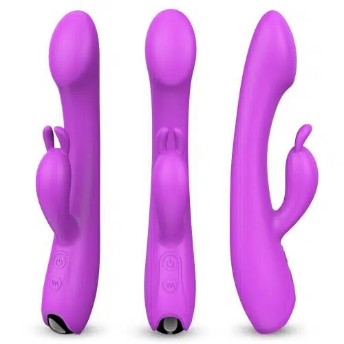 LED Luxury Rabbit Vibrator (Purple) Adult Luxury