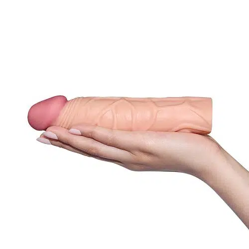 Add 30%" Pleasure X Tender Penis Sleeve(Flesh) Adult Luxury