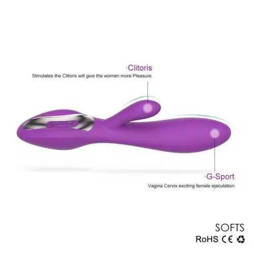 Lavish Silent G-spot & Clit Silent Vibrator  Adult Luxury