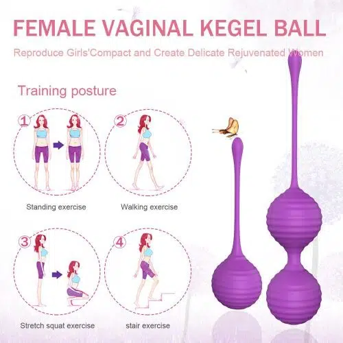 Lush® Premium Kegel Balls (Purple) Adult Luxury