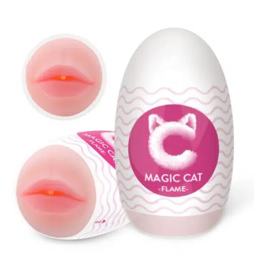 Magic Cat Mastrubator Egg ( Flame) Adult Luxury