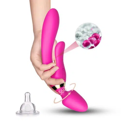 3 in 1 Magic Curve Double Wand Vibrator Adult Luxury