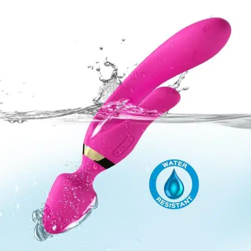 3 in 1 Magic Curve Double Wand Vibrator Adult Luxury