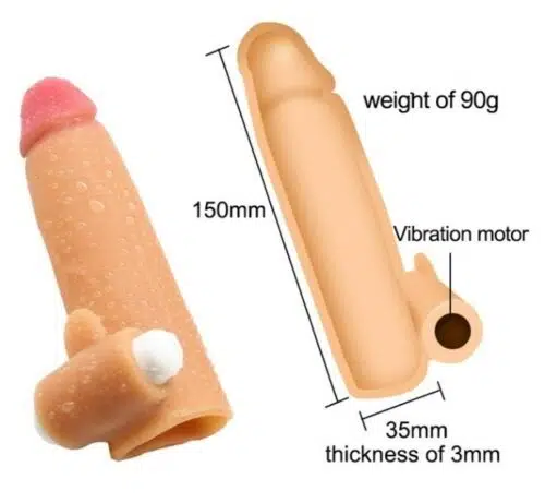 Magic Vibrating Penis Sleeve Add 50% Adult Luxury