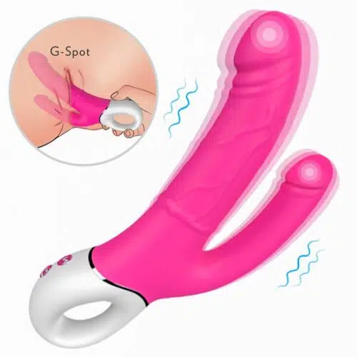 Magnetic Double Deluxe ™ G-spot, Clitoral and/ or Anal Vibrator Adult Luxury