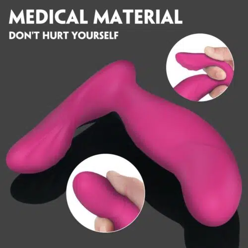 Magnetic Dual Bliss ( Unisex)(Pink) Vibrator and Prostrate Massager Vibrator Adult Luxury