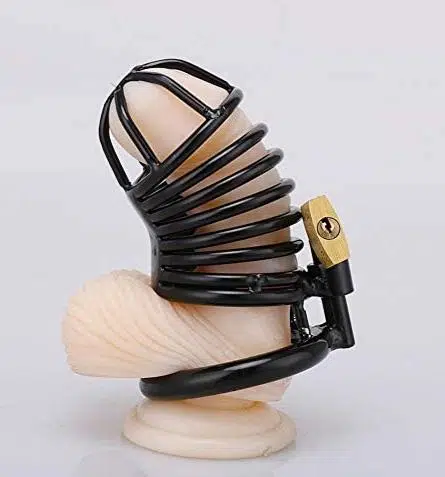 Male Chastity Cage Stainless Steel Cock Cage Adult Luxury