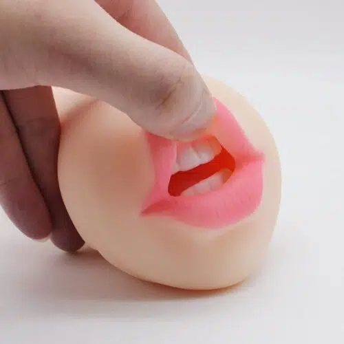 Realistica Male Masturbator ( Mouth With Teeth And Tongue & Vagina) Adult Luxury
