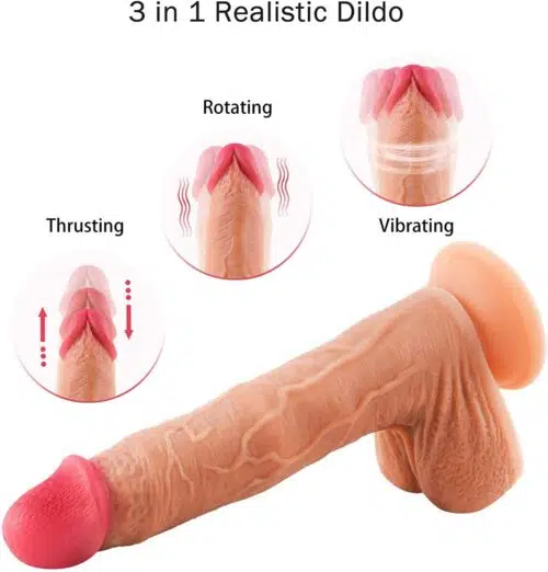 Mr.Dream Thrusting Dildo Vibrator Adult Luxury