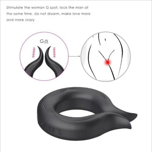 Orgasmax Vibrating Cock Ring Adult Luxury