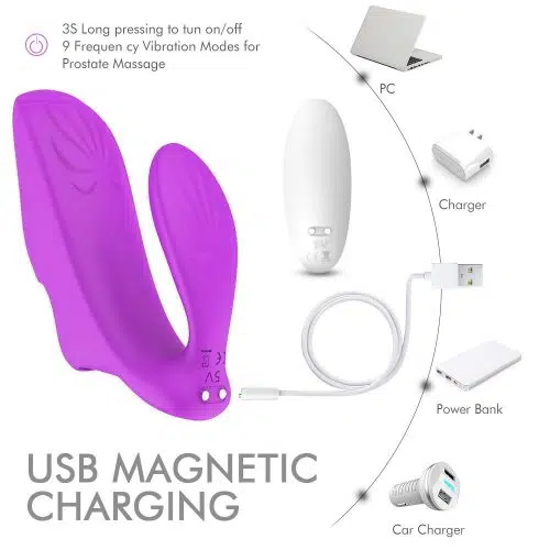 Orgasmic Touch Remote Control Finger Vibe Vibrator Adult Luxury