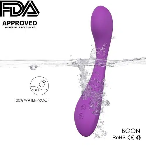 Orgasmique Silicon Vibrator (Purple) Adult Luxury