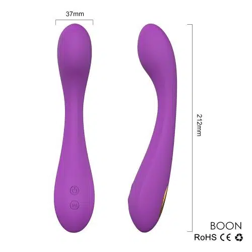 Orgasmique Silicon Vibrator (Purple) Adult Luxury