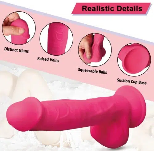 XL Pink Panther Dildo Sex Toy ( 24cm x 4.5cm) Adult luxury