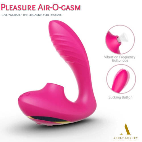 Pleasure Air-O-gasm Sucking Pulsing Vibrator Sex Toy For women Adult Luxury
