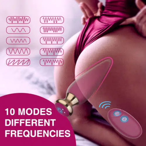 Luxury-Living Anal Plug 10 Frequency Modes Adult Luxury 