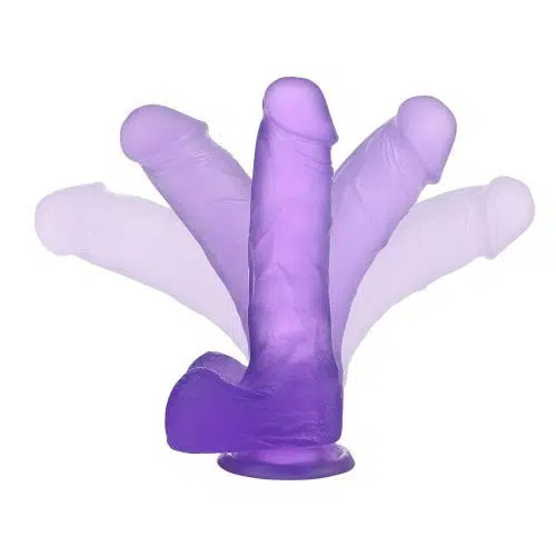 Purple Erotic Pleasure Dildo (17.5 cm x 3.5 cm) Adult Luxury