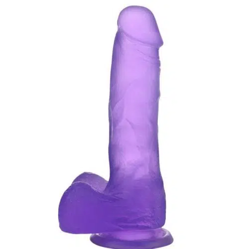 Purple Erotic Pleasure Dildo  (20cm x 4cm) Adult Luxury