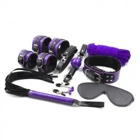 Purple X Bondage Kit Adult Luxury