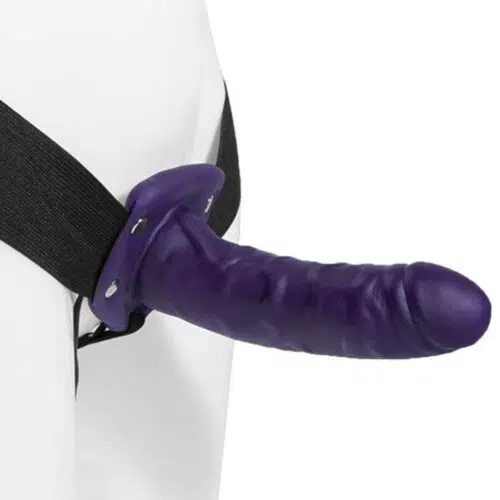 Vibrating Strap On With Dildo (Purple) Adult luxury