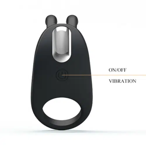 Rabbit Vibrator Rechargeable Cock Ring Adult Luxury