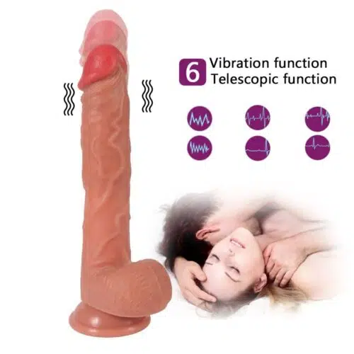 Real Feel Realistic Trusting Vibrating Dildo Adult Luxury