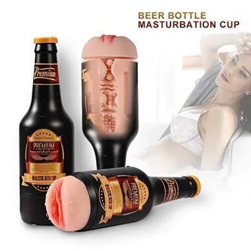 Realistic Beer Cup Masturbator Sex Toy Adult Luxury