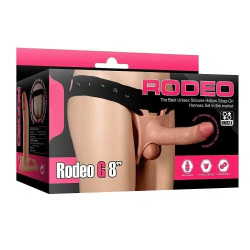 Realistic Penis Extender Hollow Sleeve Dildo 8.0'' Adult Luxury