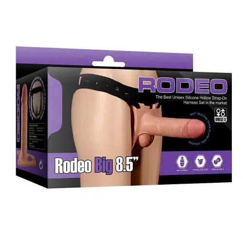 Realistic Penis Extender Hollow Sleeve Dildo 8.5''  Adult Luxury