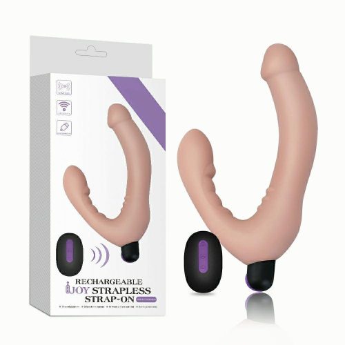 Rechargeable IJOY Strapless Strap on with Remote Adult Luxury